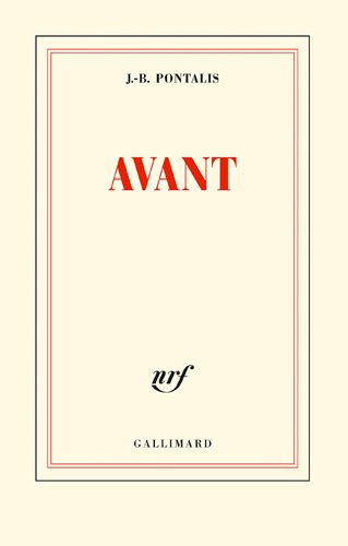 couverture de : Avant