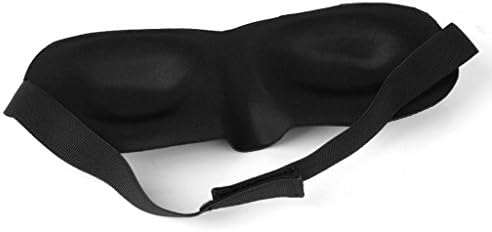 Eye Mask, EONANT 100% Pure Silk Filled Sleeping Masks for Men and Women Black