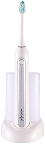 Electric Rechargeable Toothbrush ®UV Intelligent Timing Disinfection Rechargeable Clean Teeth like a Dentist Intelligent timing disinfection3 Optional Modes Waterproof Fully Washable 2 Replacement Heads Sonic Tec , B