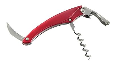 Fackelmann 49731 Tire-Bouchon Limonadier Rouge Métallique