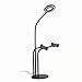 Produktbild cfghxjndghzxdghbxgf Einstellbare Tischtelefonhalter Flexible Selfie Ring Licht Lange Arm Handy Clip Halter Faule Halterung Schreibtisch LED Lampe