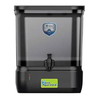 DE Fresh Aqua India Fully Automatic with B12+RO+PF+UF+TDS Controller/Adjuster RO Water Purifier-10 Liter Storage Home and Office (Made In India)
