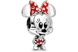 GHMIOU Charms 925 Sterling Silver 5A Cubic Zirconia Ciondolo Charm per Bracciale Charm Bead Ciondolo per Bracciali Europei Collane Gioielli Regalo per Donna