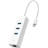 TP-Link UE330C, USB Type-C den 3 adet Type-A 3.0 Hub ve Gigabit Ethernet Adapt&ouml;r&uuml;