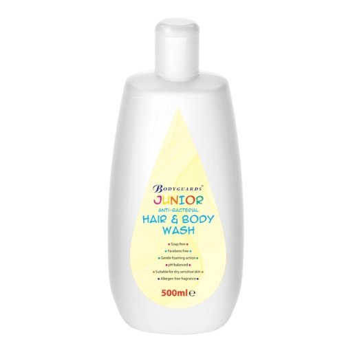 Bodyguards Junior Antibacterial Hair & Body Wash - 500ml