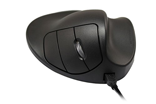 HandShoe Horse S2WB-LC right Small mouse (800dpi, USB 2.0) black