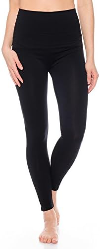 Kendindza Women Elastic Stretch Legging Leggings / High Waist High Waist Belly Way