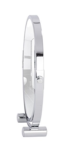 Wenko 21775100 Kosmetikspiegel Mera, Spiegelfläche Durchmesser 16cm, 500% Vergrößerung, Stahl, 19 x 19 x 4 cm, chrom - 7