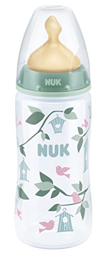 NUK Anti-Kolik-Weithals-Flasche First Choice+ 300 ml, Kunststoff, 6-18M Fläschchen
