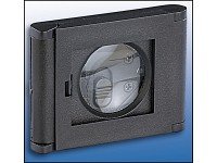 AGT 5-fach Mini-Lupe mit LED-Beleuchtung und Standfuß - 6