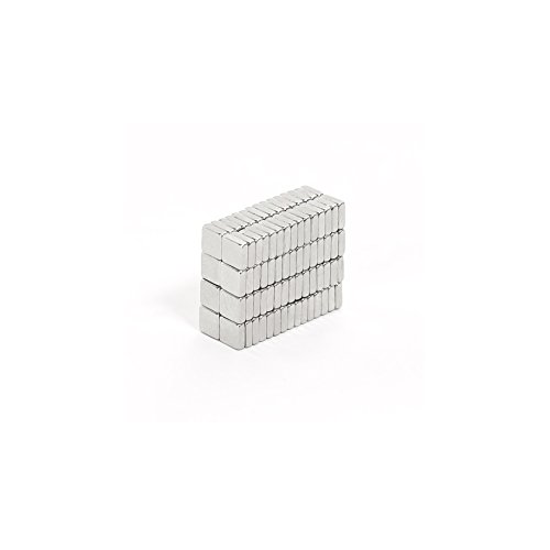 20 Mini Magnete, ultrastark – 3x3x1mm – NEODYM – Das Original – Oblique-Unique® - 3