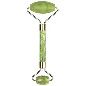 Zureni Electric Jade Roller Facial Massager Beauty Bar Skin Care Tool for Face Lift Anti-Aging Anti-Wrinkles Skin Tightening (Colour May Vary)