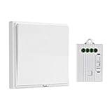 💎Selbstversorgung💎: Thinkbee funkschalter benötigt keine Batterien. Drücken Sie einfach den Schalter und bauen Sie eine sichere und umweltfreundliche kinetische Energie auf.