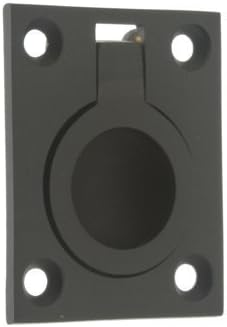 Idh by St. Simons 25220-10B Solid Brass Flush Ring Pull, Oil-Rubbed Bronze by Restorers Affiliate