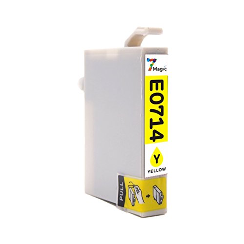 7Magic Kompatiblen Tintenpatronen Ersatz für Epson T0715 ( T0711 T0712 T0713 T0714 )Druckerpatronen für Epson Stylus BX300F SX110 SX218 SX215 DX7400 SX400 SX100 SX210 SX200 DX8400 DX4050 Drucker (1 Set + 1 Schwarz, Gesamt 5-Pack) - 5