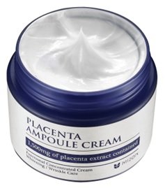 Mizon PLACENTA AMPOULE CREAM 50ml, Feuchtigkeitspeflege, 1500mg Plazentaextrakt, Koreanische Kosmetik - 2
