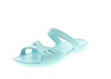  CROCS Schuhe - Pantoletten KELLI OL SANDAL - ice blue, Größe:39-40 EU