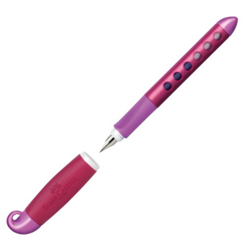 Faber-Castell 149846 – Schulfüller Scribolino, für Rechtshänder, Feder: A, brombeer - 2
