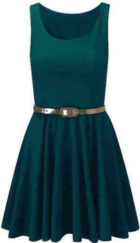 Swagg Fashions Women's Skater Dress 16 / 18 Turquoise