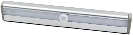 NEWNEN Wireless PIR Motion Sensor Light Intelligent Portable Infrared Induction Lamp with Magnetic Strip USB Rechargable LED Bar Night Lights for Cabinet Hotel Closet Pack Of 1