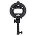 Produktbild LFTS S-Bracket Fotoblitz-Halterung und Konus-Kit für Blitzkamera Fotografie Studio Portrait Produktfotografie Softbox Beauty Disc Reflective Umbrella