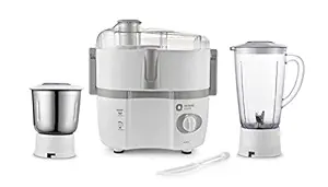 Orient Electric Astra JMAS50G2 500-Watt Juicer Mixer Grinder with 2 Jars (White/Grey)