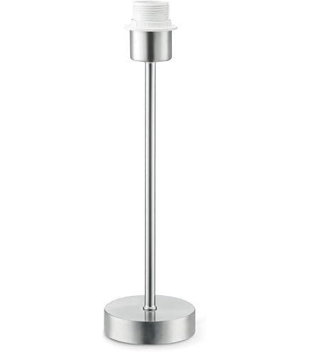 Lampada da tavolo tornito. In legno di pino massiccio. In grezzo, per dipingere. Dimensioni: altezza 29 cm. Diametro base: 12 cm