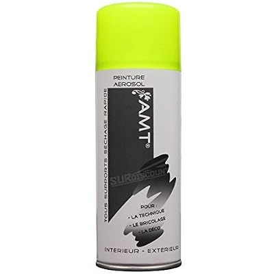 AMT Bombe De Peinture Aérosol Jaune Fluo