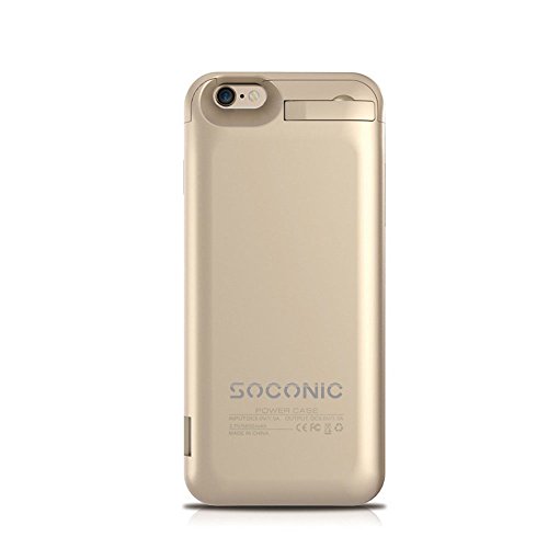 [With A Screen Protector] iPhone 6S iPhone 6 Battery Case Soconic 5800mAh Power Bank Cases for Iphone 6 6s 4.7