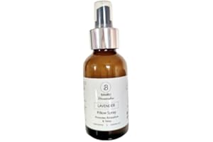 BAMBU WORCESTERSHIRE Lavender Pillow Spray 100ml - Made with 100% pure Lavender essential oil - Lavender Sleep Spray - Lavender Essential Oil Spray - Lavender Aromatherapy Spray