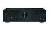 Fonográfico Onkyo A-9050-B - Amplificador esterero integrado (75 W por canal, DAC 192 KHz/24Bit, fonográfico) color negro
