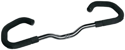 ergotec AHS-Basic Comfort 25.4 - Manillar para Bicicleta (Aluminio AL6061-T6) Plata Silber-Sand - ergotec