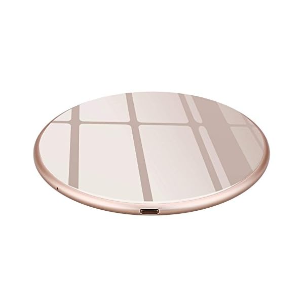Wireless Ladestation Fast Charger Qi Handy Ladegerät kabellos Induktive Telefon Aufladen