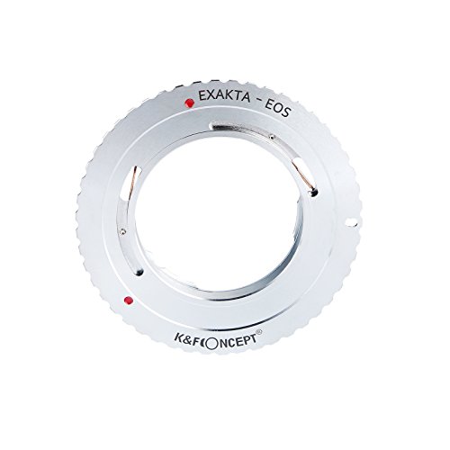K F Concept Exakta Exa - Canon EF  S  EOS bague d adaptation montage d objectif camera adaptateur 5D Mark II 7D 20D 60D 70D 100D 400D 450D 500D 550D 600D 700D 1000D 1100D ba  onnette Ring EFS Lens Appareil photo de Kiss x T2i T3 XS XTI XSi T1i Rebel