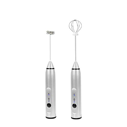 Preisvergleich Produktbild SHUHAO Multifunktionsmixer Tragbarer Stabmixer Milchaufschäumer Schneebesen Schäumer Handmixer USB-Aufladung Elektrische Lebensmittel Processo