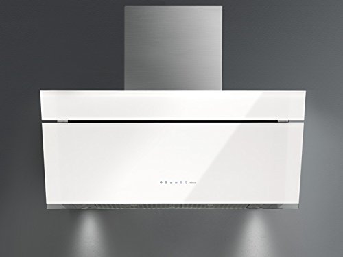 Falmec Design campana extractora de isla BUTTERFLY-Blanco-Isla 90cm