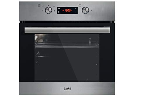 LINKË LKFGBX - Four encastrable Catalyse au Gaz Butane - Système de Sécurité par Thermocouple - Capacité 57 Litres - Inox
