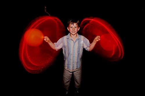 Illooms 34158 – Ballons mit LED Licht Mix, 10er Pack, bunt - 4