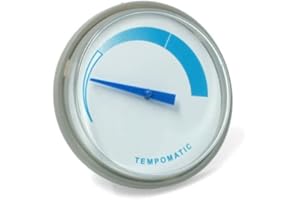 BSSTORE Termómetro calentador de agua redondo universal, diámetro 7 cm