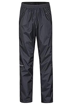 Marmot PreCip Eco Full Zip Pant imperméable, Pantalon étanche Homme, Pluie, Coupe Vent, Respirant, Black, FR : M (Taille Fabricant : M)