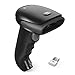 Produktbild TaoTronics 2-in-1 Bluetooth Kabelgebundener Barcode Scanner USB Bar Code Scanner mit 32-bit Prozessor, Tragbarer Bluetooth Empfänger, und 700mAh Akku - Mit üblichen Systemen und Barcodes kompatibel