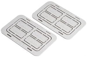 GENERIC FuseBox AREG Rear Entry Push-In Cable Gland, Waterproof, Pack of 5