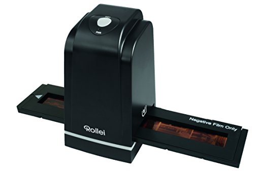 Rollei DF-S 500 SE – Dia Film Scanner für Dias und Negative mit 5 MP und 1.800 dpi Scan-Qualität, USB 2.0 Anschluss, inkl. umfangreichem Zubehör – Schwarz - 2