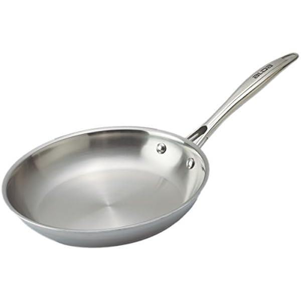 Buy Alda Tri Ply Stainless Steel Fry Pan 18 Cm 750 Ml Online At Low Prices In India Amazon In