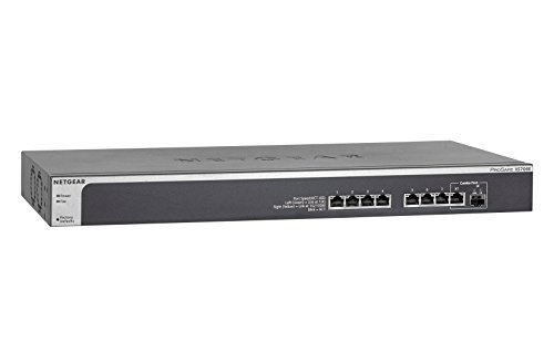 Netgear XS708E-200NES (v2) ProSAFE 10 Gigabit Ethernet Web Managed Plus Switch (8 Kupfer mit 1-Shared-Kombi-Kupfer/SFP+ Fiber-Port) - 3