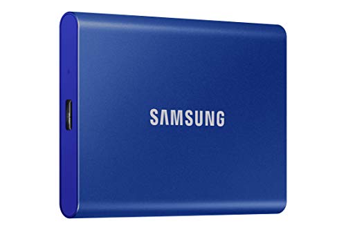 Samsung T7 Portable SSD TB USB External SSD Indigo