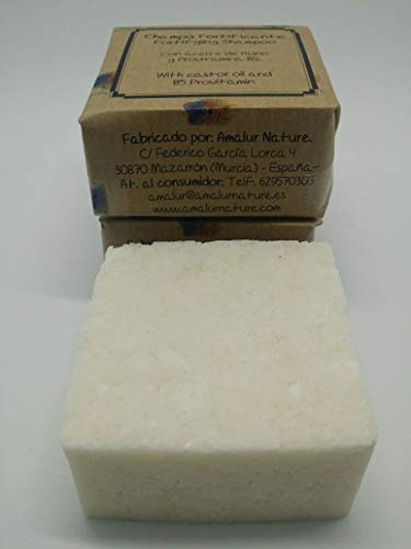 Champú sólido Fortificante - Anticaída - Apto para barba