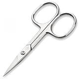 Malteser Manicure Solingen German Nickel Plated Hardened Stainless Steel Straight Nail Scissor