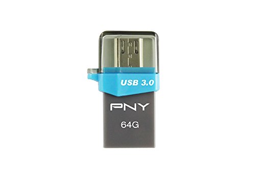 PNY Chiavetta USB OTG Duo-Link OU3, 64 GB