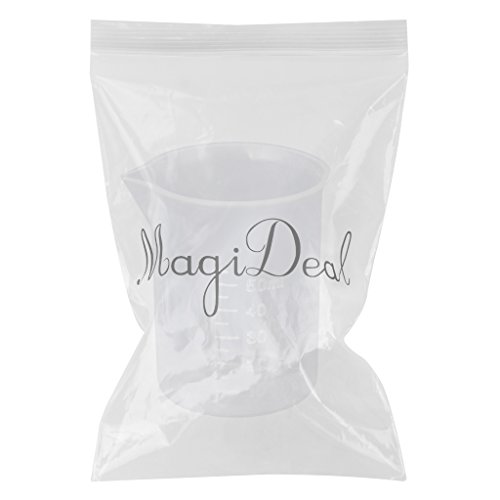 50 ml Transparente Kunststoff Labor Messbecher Werkzeug - 2
